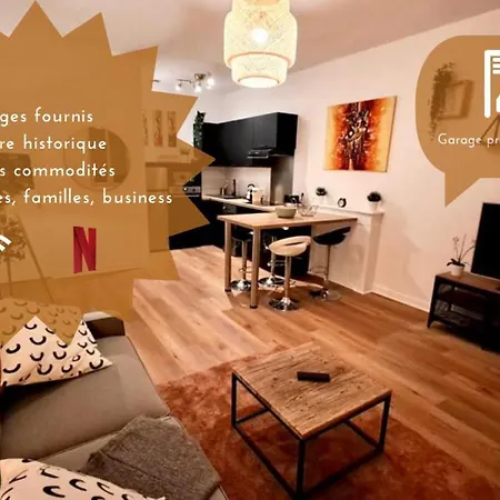 Appartement Le Saint Jean , Centre Historique, Wifi, Equipe, Ideal Famille, Business, Ou Simple Escapade *